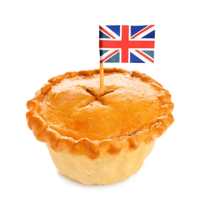 L'immagine di una pie inglese